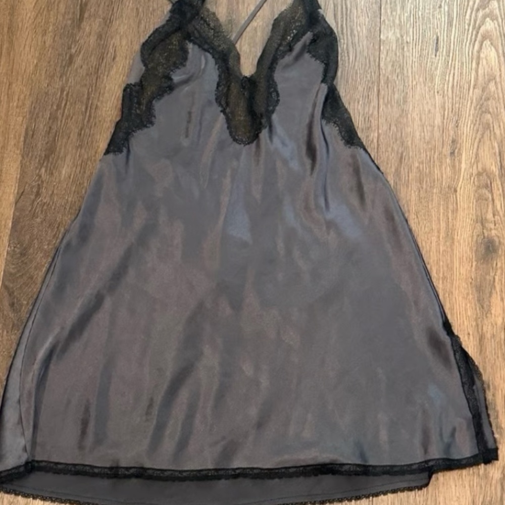 Victoria’s Secret satin lace slip nightgown medium
